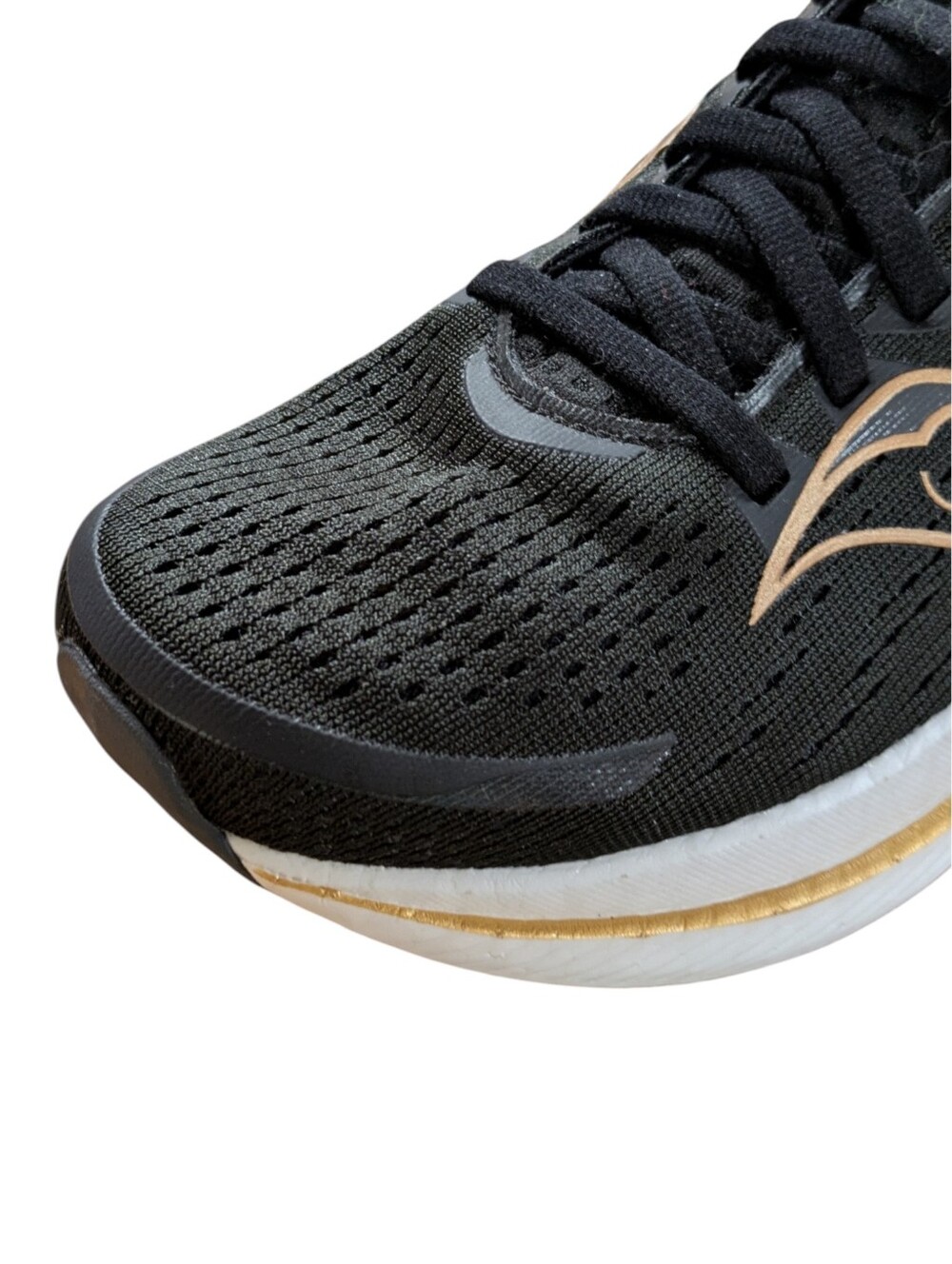 Saucony Endorphin Speed 3 Black Gold Running Shoes Size 7 - Picture 4 of 11